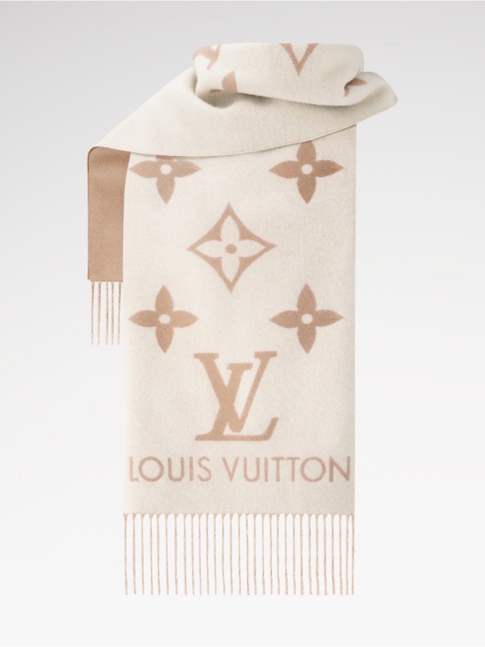 Authentic Brand NEW reversible Louis Vuitton Reykjavik Monogram Scarf